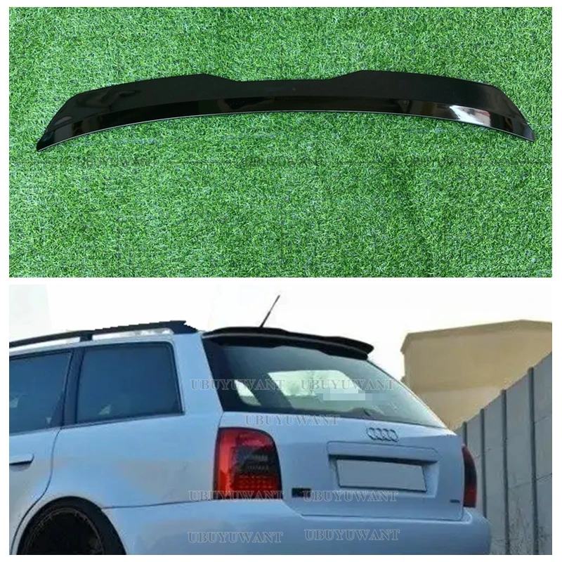 

Rear Spoiler Wing For Audi S4 B5 1999-2001 High Quality ABS Plastic Glossy Black Car Accessories S4 B5 Car Wing Lip Spoilers