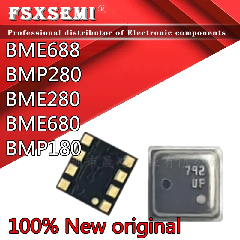 

5pcs New BME688 BMP280 BME280 BME680 BMP180 BMP388 Pressure Sensor Chip