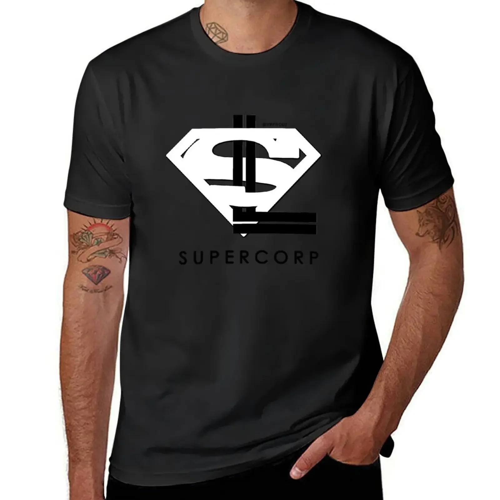 Футболка SuperCorp 2.0 футболки в стиле аниме женские топы винтажная одежда мужская