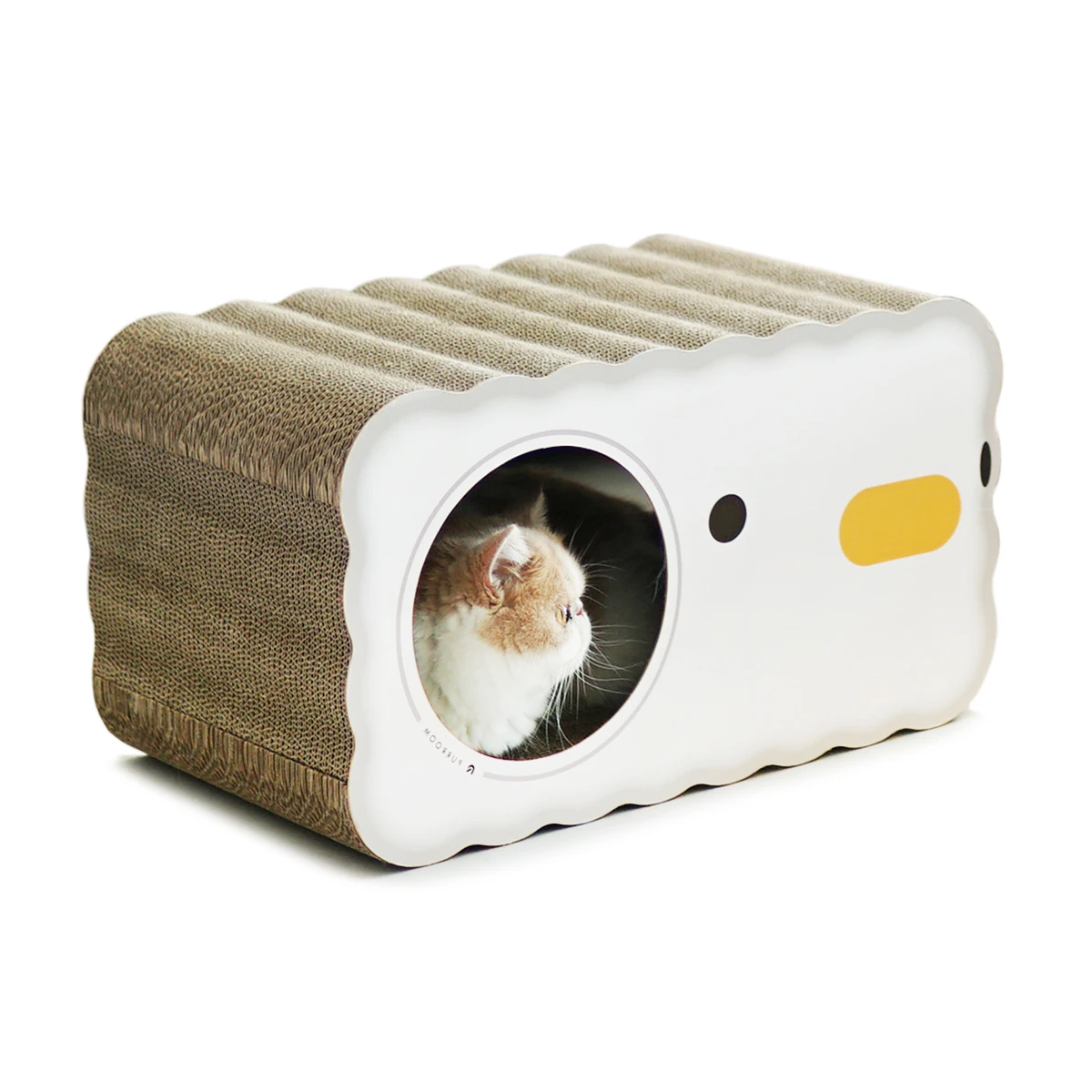 

Serge Chicken Cake Scratch Toy Cat Nest Multi-Functional Scratching Board Scratch-Resistant Carton