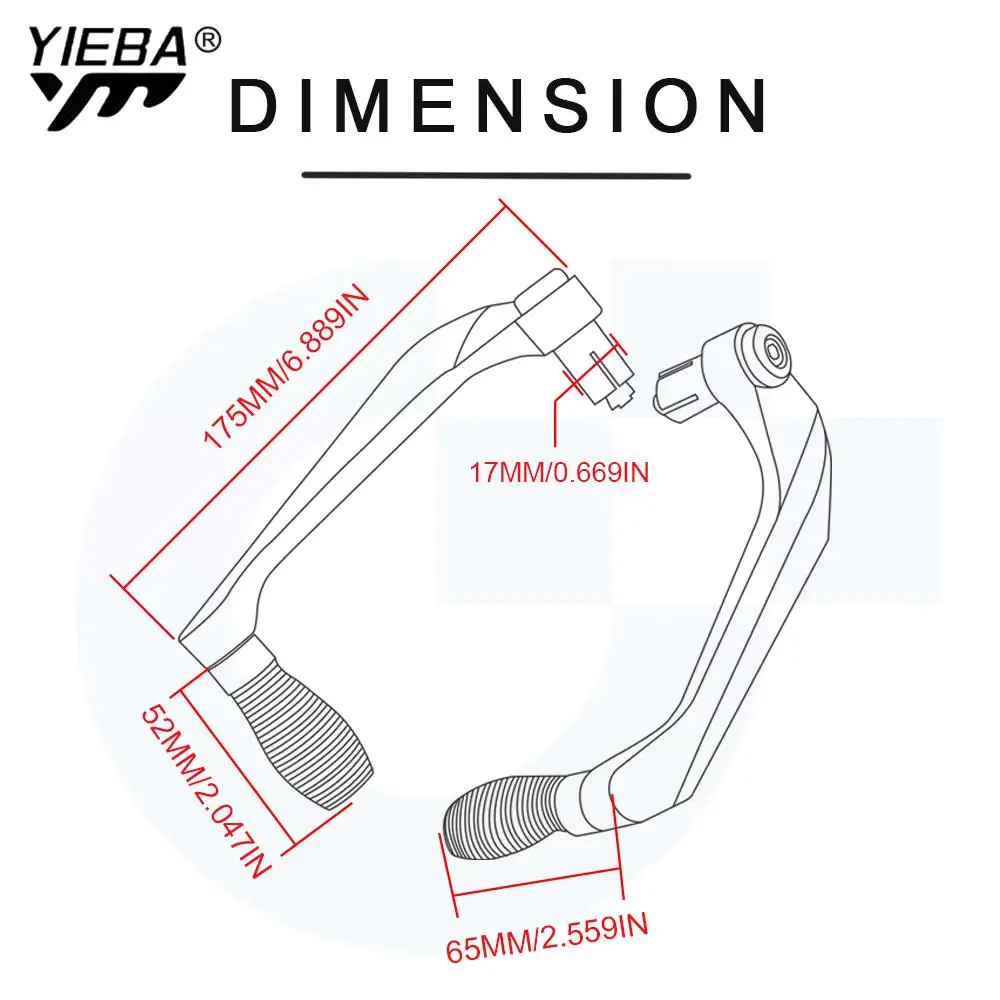 22 мм аксессуары для мотоциклов ручки двигателя тормоза рычаги сцепления