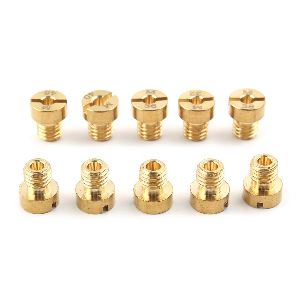 10 шт. 112-135 M5 основная струя для карбюратора Dellorto SHA SHB UA UB PHBG VHB-CS VHBT-CS 112 115 118 120 122 125 128