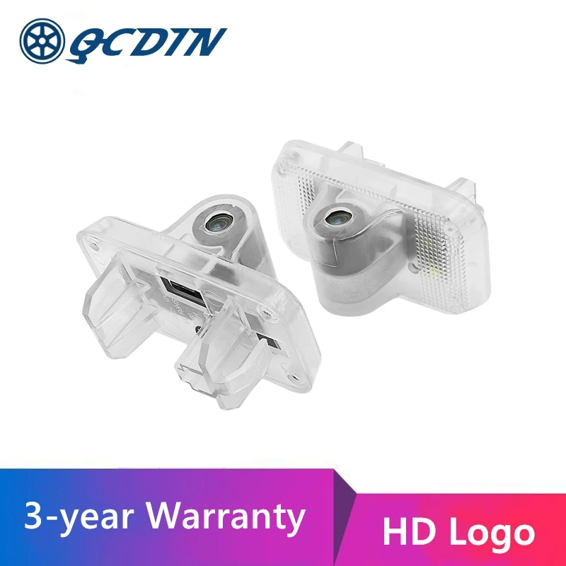 

QCDIN 2pcs LED Door Logo Courtesy Projector Light Welcome Light for NISSAN GTR NISMO Ultra Bright Error Free Easy Installation