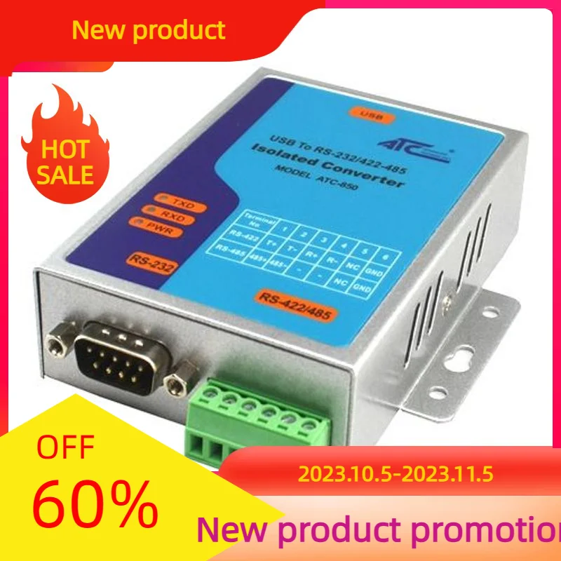 

Высокоскоростной изолированный конвертер USB в RS-232/422/485