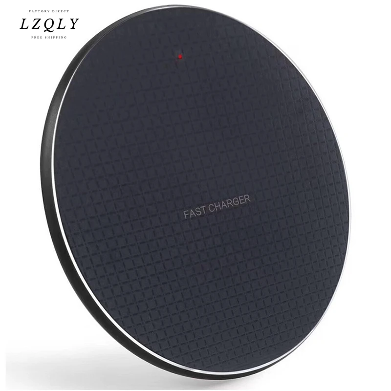 

QI Wireless Charger Pad For iPhone 12 Pro Max Mobile Phone 10W Fast Charging Wireless Chagrer For Xiaomi 11 10 Samsung S8 Huawei