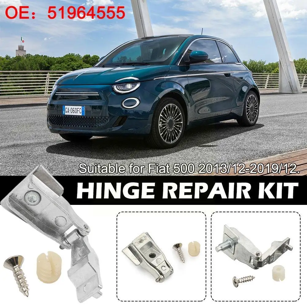 

1PCS door handle hinges Car Metal Outer Door 51964555 Driver Repair Handle Replacement Hinge Passenger Repair Kit Si K0Z5