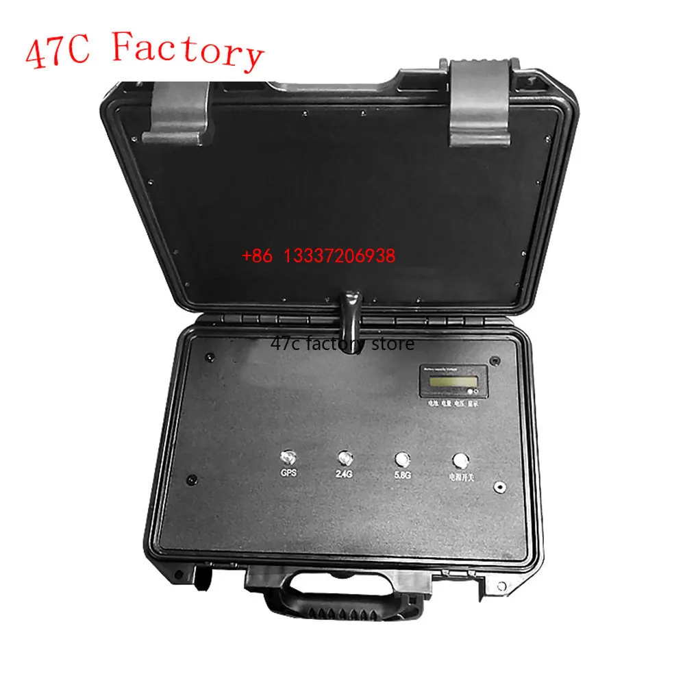 

1.5Km Uav Tegenmaatregel Koffer Drone Jammer Equipment Anti DJI Drone Device Suitcase Drone Blocker Signal SHIELDING