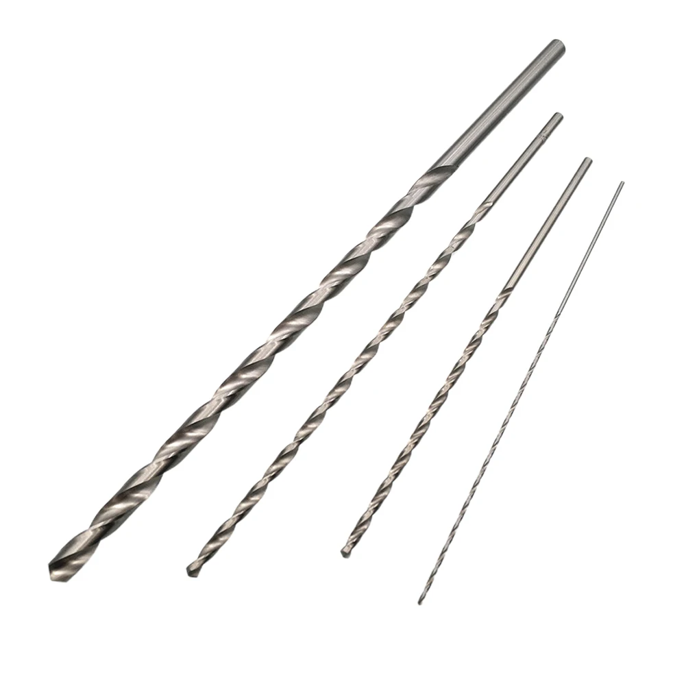 

300mm Extra Long HSS Drill Bits Mini Twist Drill Hole Saw Metal Drilling ToolsFor Soft Metal Wood Plastic Drilling Power Tool