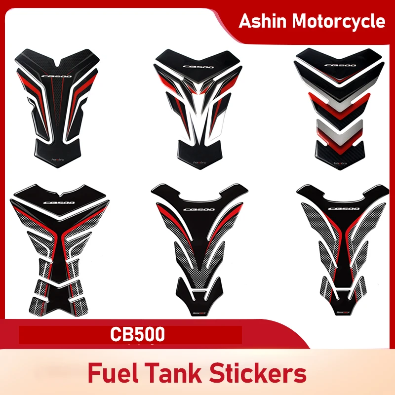 

Motorcycle Decal Sticker For Honda CB500 CB 500 3D Fuel Tank Pad Protector