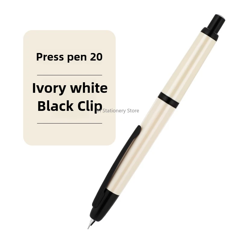 

Перьевая ручка Jinhao 20, элегантная кнопочная конструкция для высококачественного делового письма, идеально подходящая для школьных канцелярских принадлежностей для каллиграфии