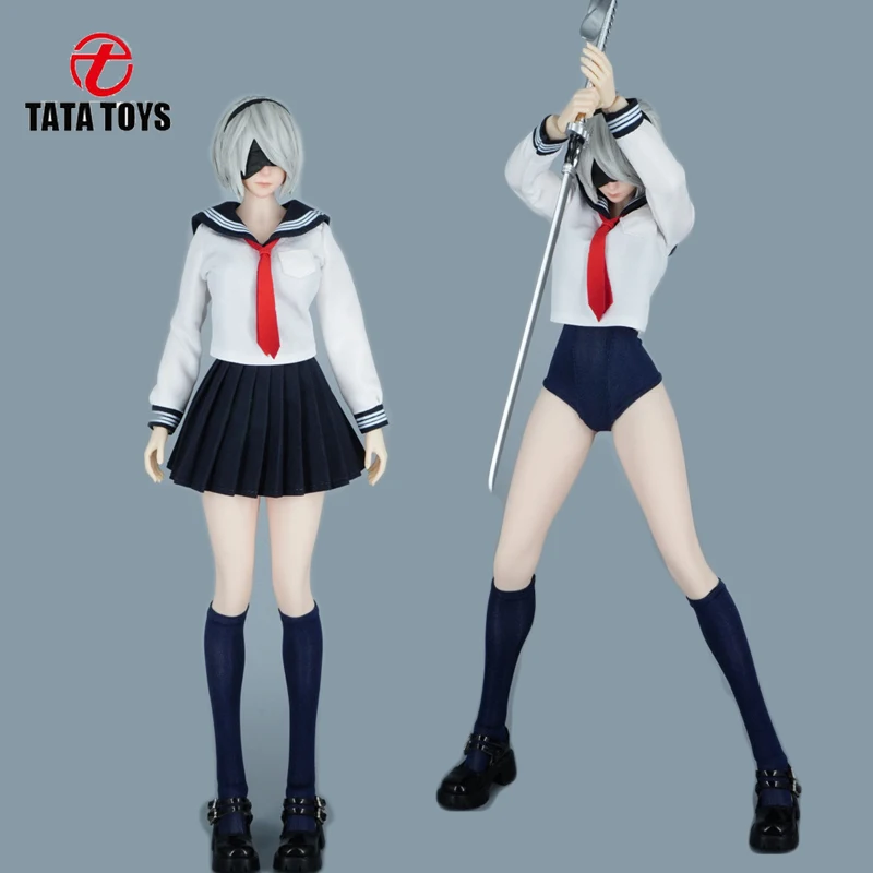 Женский костюм-Униформа с плиссированной юбкой и кожаной обувью