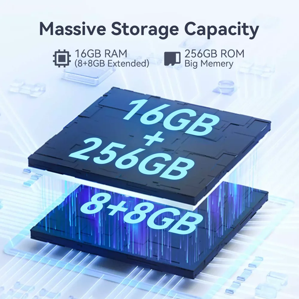 Смартфон Cubot Android P80 телефон 13 8 Гб ОЗУ 256 ГБ/512 ПЗУ смартфон большой экран 6 583 дюйма