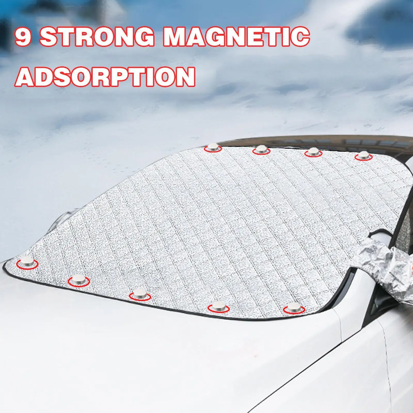 

Чехол для автомобиля, солнцезащитный козырек на лобовое стекло, наружный водонепроницаемый внешний зимний чехол, протектор для автомобиля,...