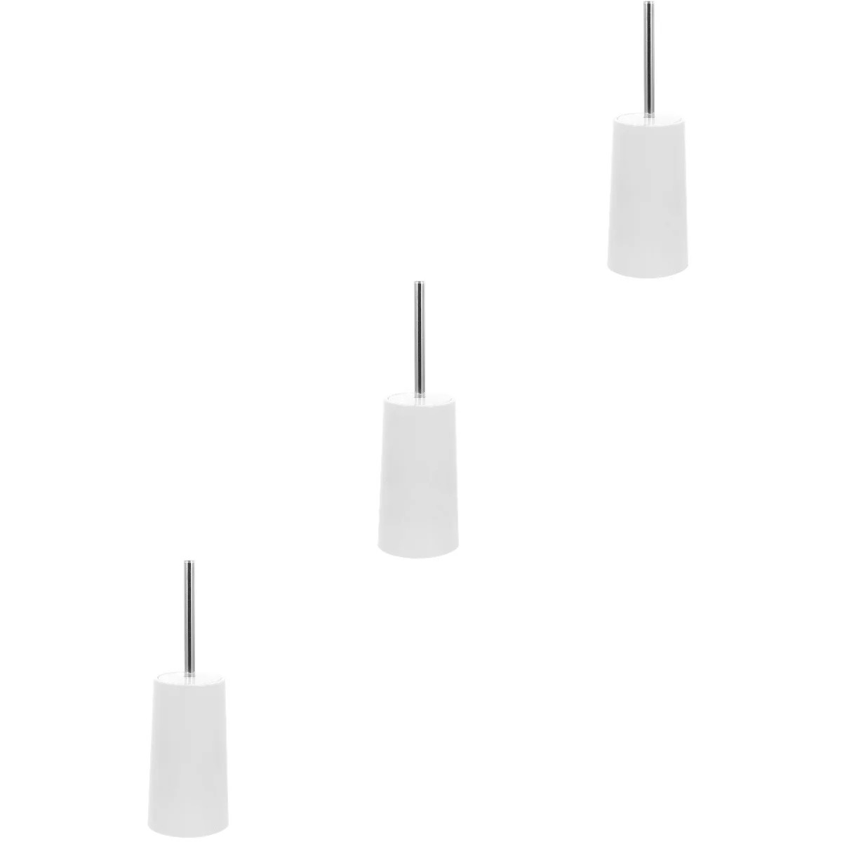 

3 Sets Toilet Bowl Brush and Holder Toilet Scrub Brush Toilet Bowl Brush