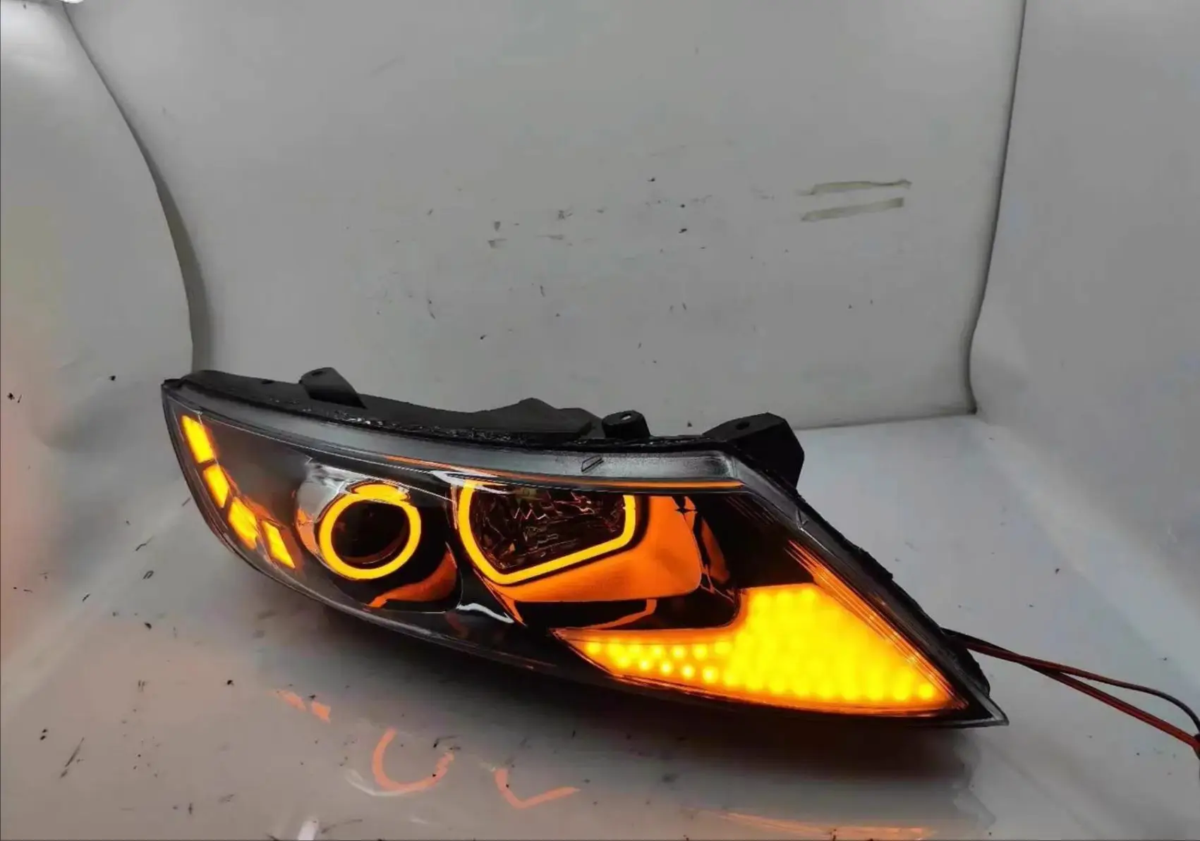 Автомобильная фара для Kia K5 11-13 DRL дневные ходовые огни сигнал поворота ближнего