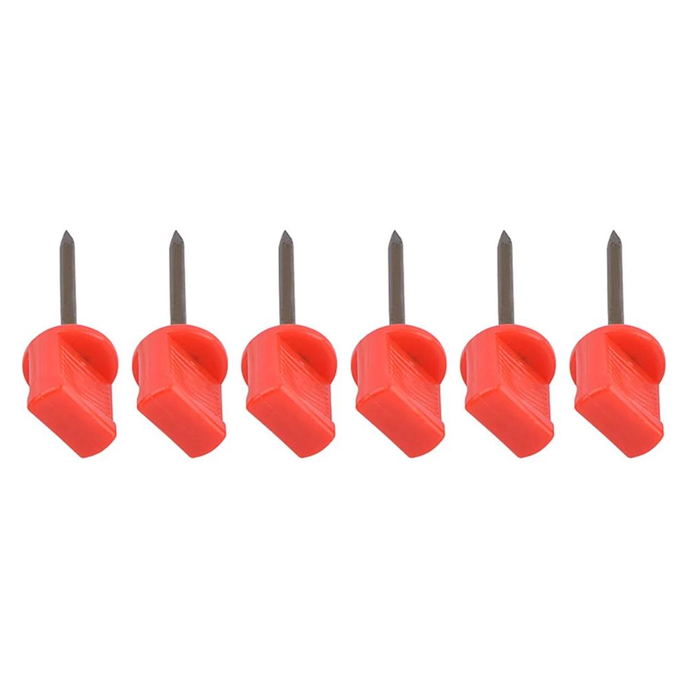 

12pcs Archery Arrow Target Face Outdoor Plastic + Manganese Steel Red Target 12Pcs 6.6cm Archery Arrows Bow Paper