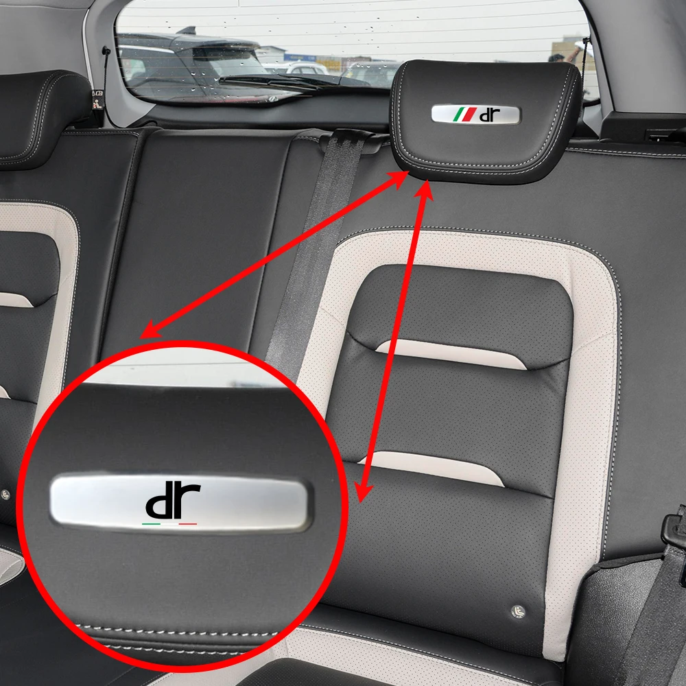 Металлическая Эмблема для автомобиля, фотоэмблема для DR Motors DR3 4,0 5,0 6,0 F35 DR Zero CityCross CityVan