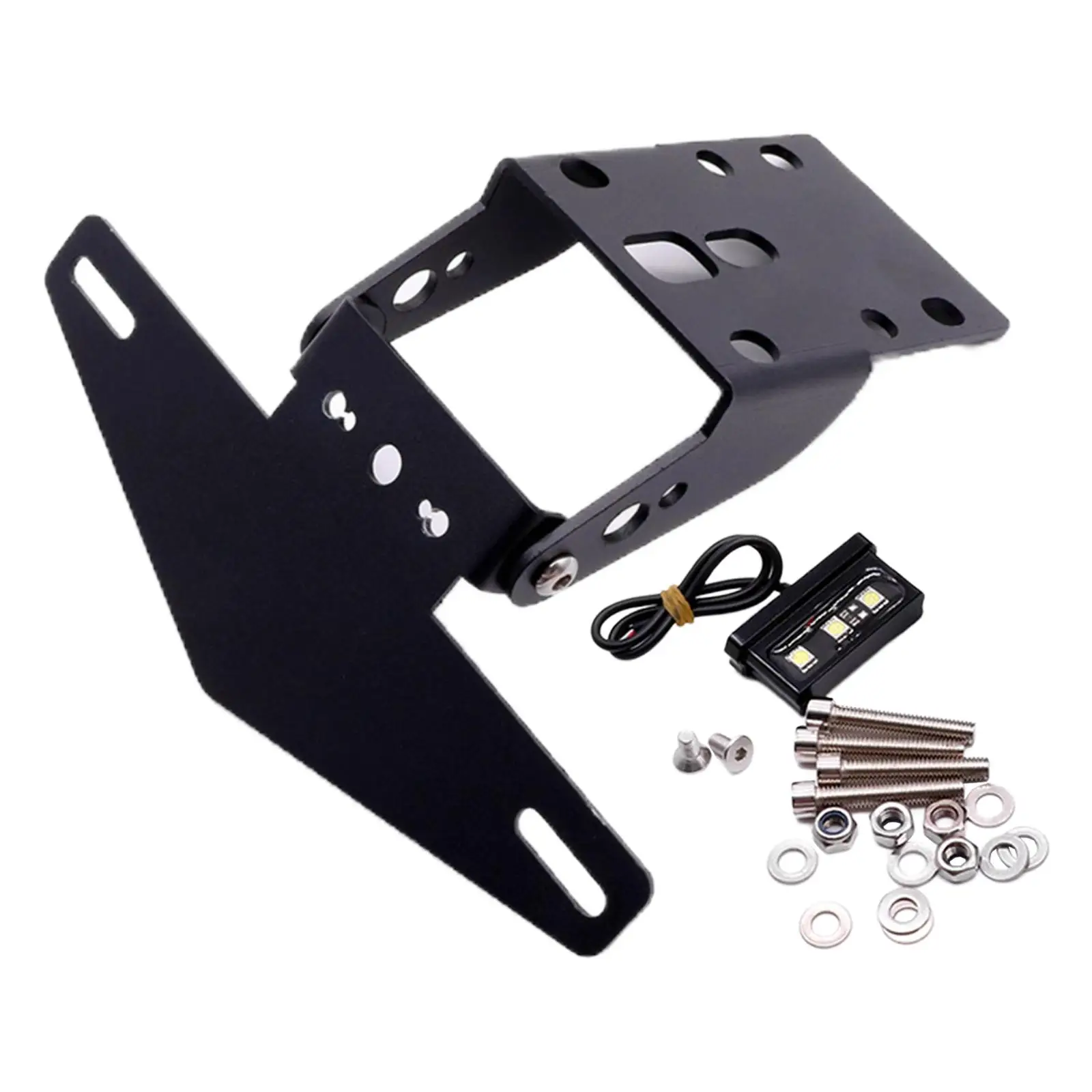 

Держатель номерного знака, регулируемый угол, Кронштейн рамы, для RC390 125 250 390 2017-2021 светильник мотоаксессуарами