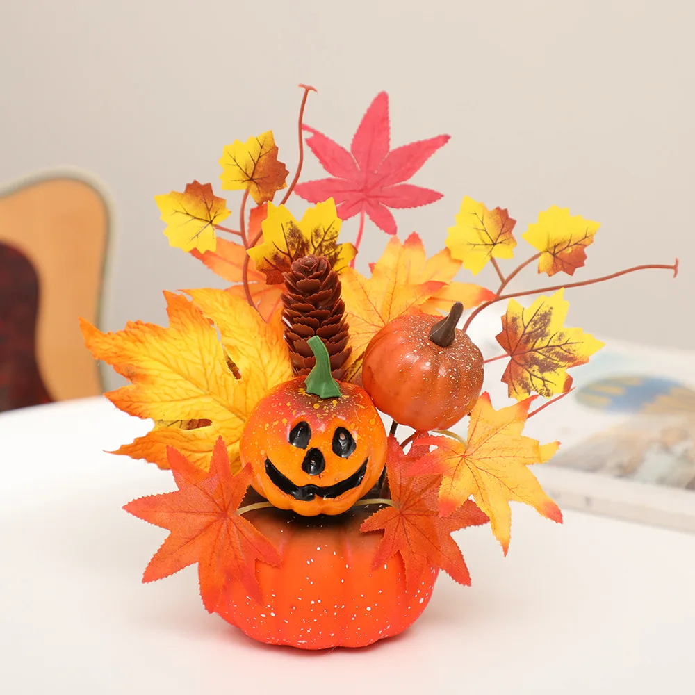 Новое украшение в виде тыквы на Хэллоуин ужасная атмосфера для дома сделай сам