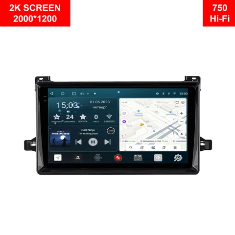 Автомагнитола RedPower HI-FI for Toyota Prius XW50 2015 - 2020  Car  DVD Player  Screen Android Audio Video 2 Din