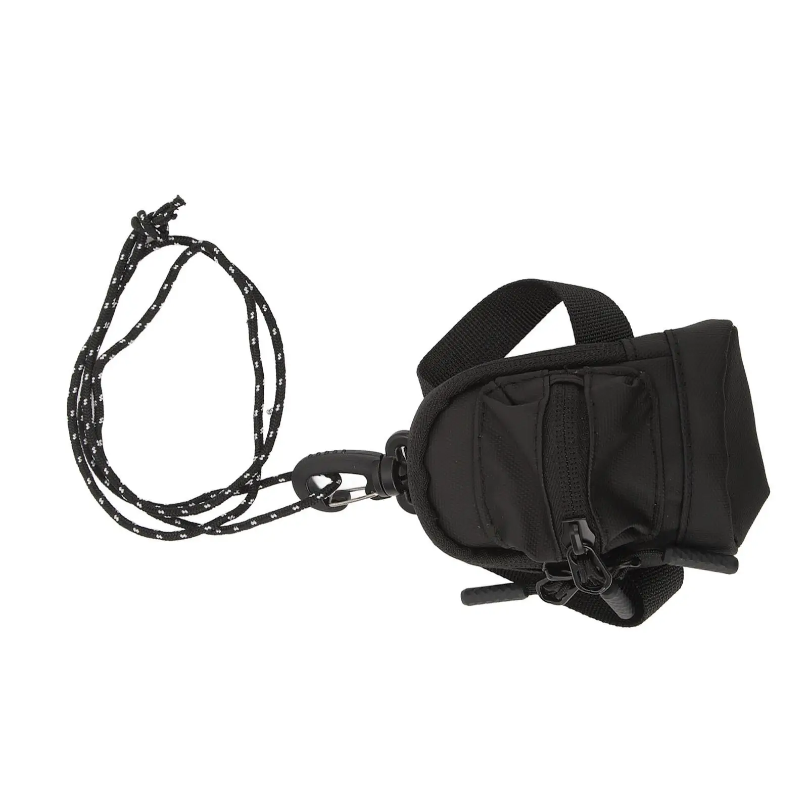 Легкий бумажник из ткани Оксфорд с ремешком-Портативная Черная молния для