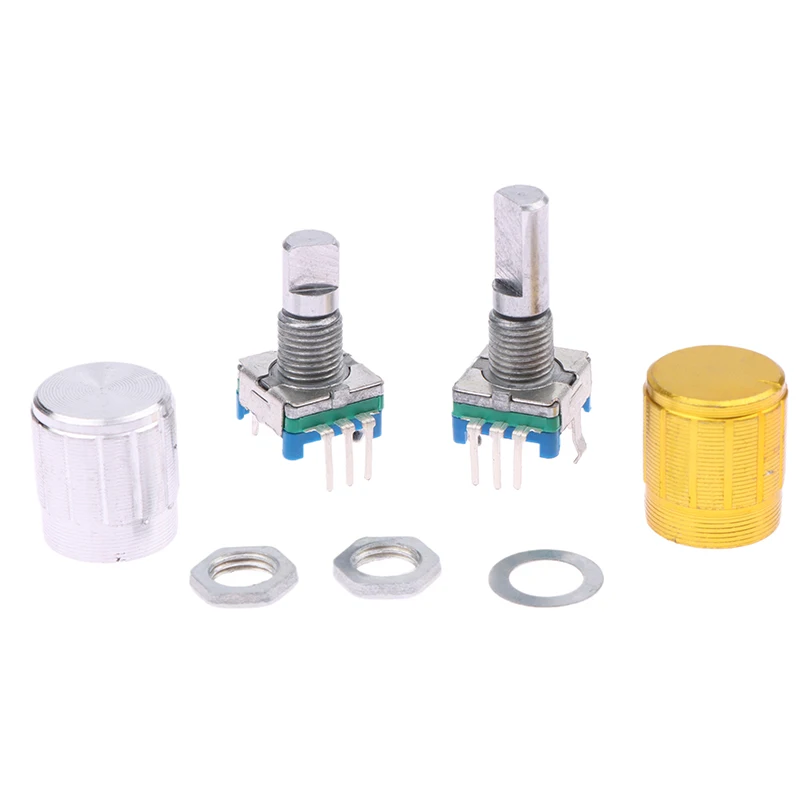 5 шт./партия 20 позиций поворотный кодировщик на 360 градусов кнопка EC11 W 5-контактная