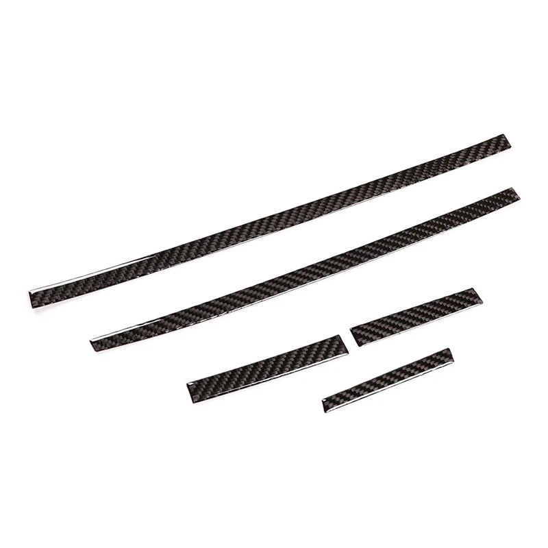 

For Toyota Hilux 2015-2021 Soft Carbon Fiber Car Central Control Board Cover Trim Decorative Sticker Accessories