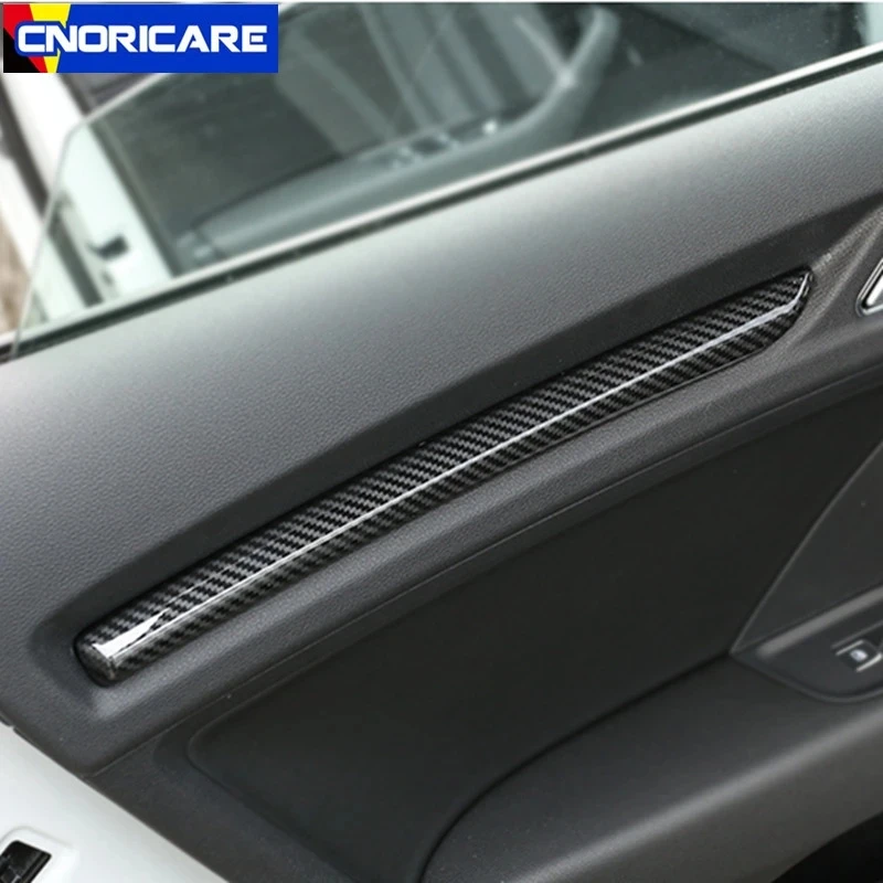 

Car LHD Center Console Door Panel Carbon Fiber Trim ABS For Audi A3 S3 RS3 2014-2018 Interior Moldings Cover Trims
