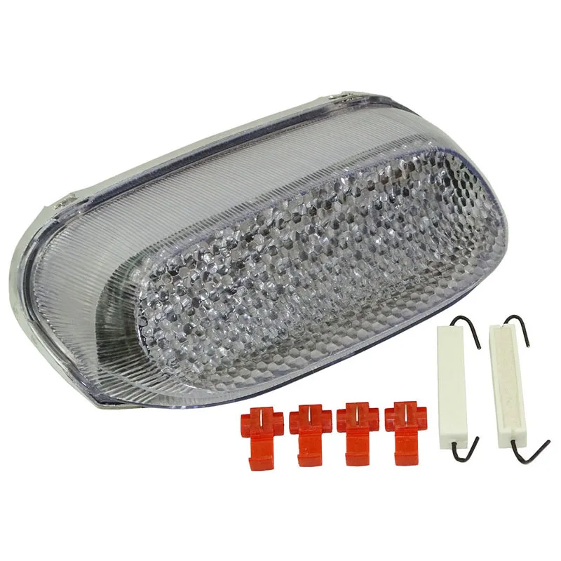 

Задний фонарь waase для KAWASAKI ZZR250 ZZR600 ZX-11 ZX600E ZZR1100 E-Mark, стоп-сигнал, поворотники, встроенный светодиодный фонарь