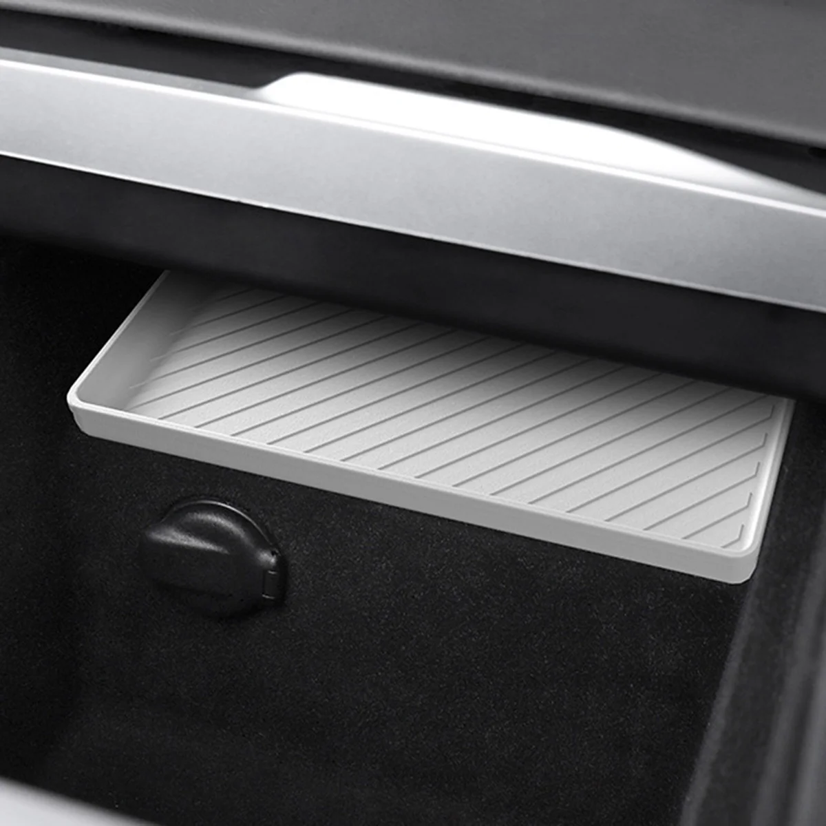 Для Tesla Model 3 + новая модель центральный силиконовый чехол для хранения нижний