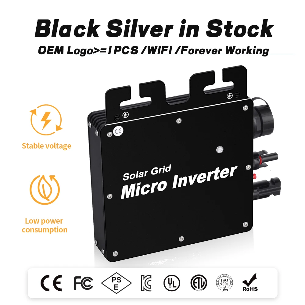 Внутрисетевой микроинвертор 400 Вт микро-Солнечная связь поддержка Wi-Fi мобильное