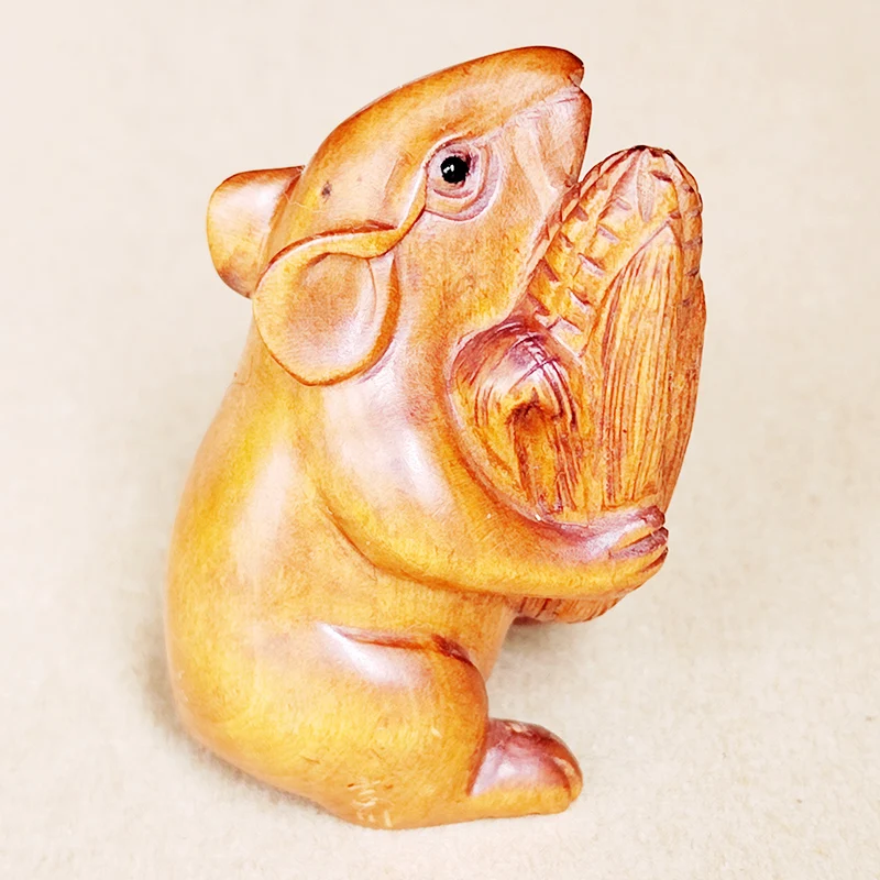 Ручная статуэтка из самшита 2 дюйма