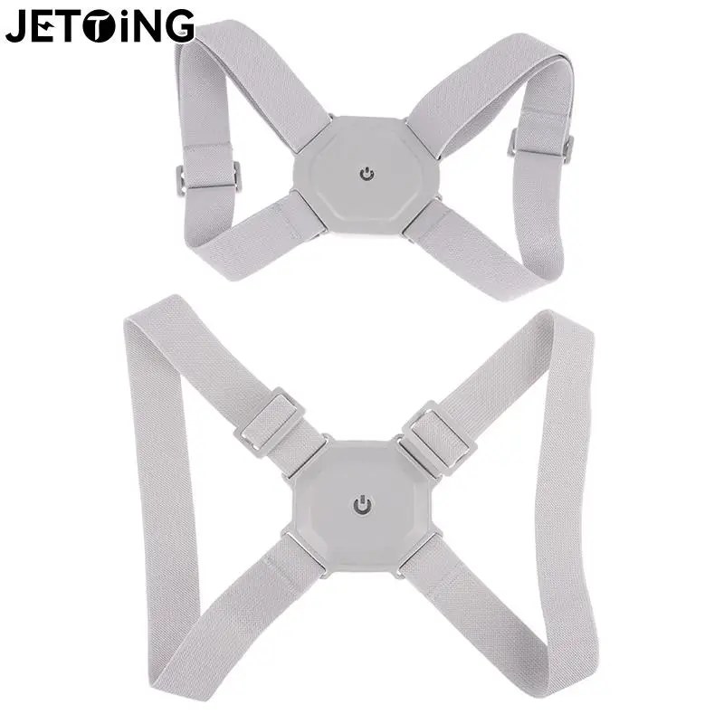 

Умный Корректор осанки для спины, тренажер осанки до ключиц, коррекция позвоночника, плеч, умные наконечники, регулируемая длина, поддержка ...