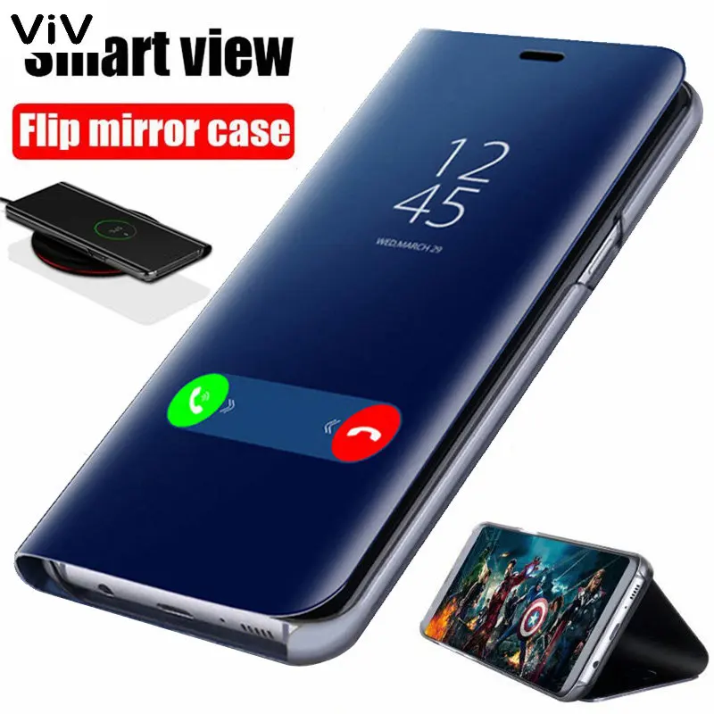 

Mirror Case For Samsung Galaxy S20 S22 S21 S10 S9 S8 Plus Ultra Fe 5G S10e Plating Cover For Samsung Galaxy Z Fold 2 3 Cases