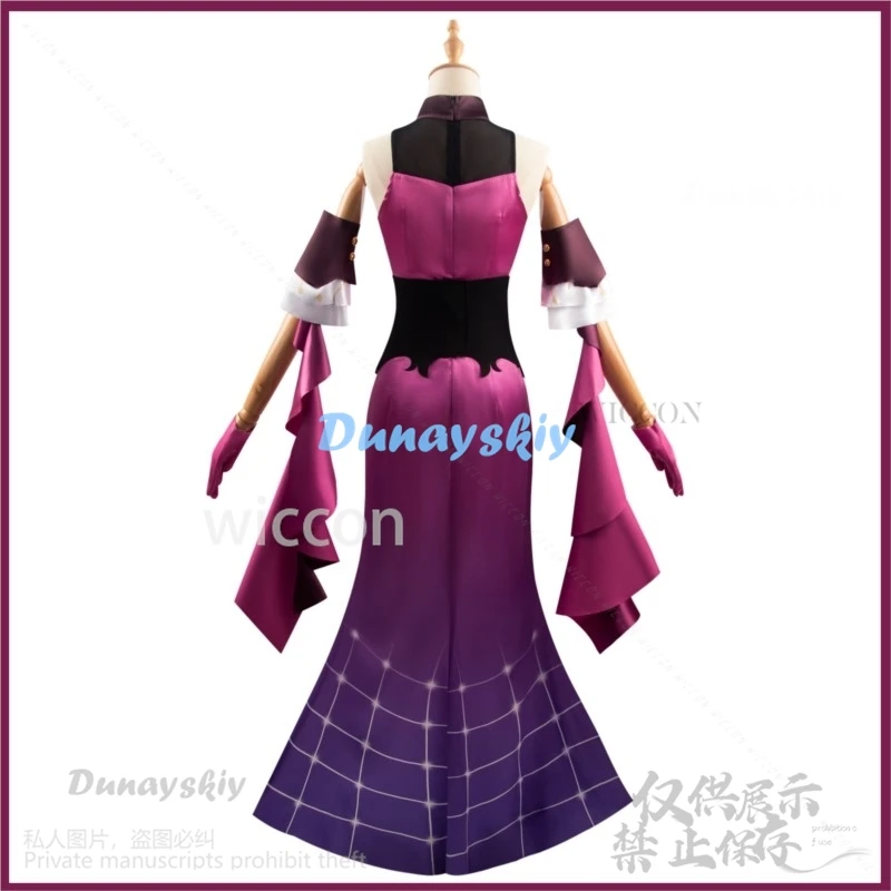 Аниме-игра Honkai: Star Rail Косплей Кафка Костюм Stellaron Hunter Концертное красное платье