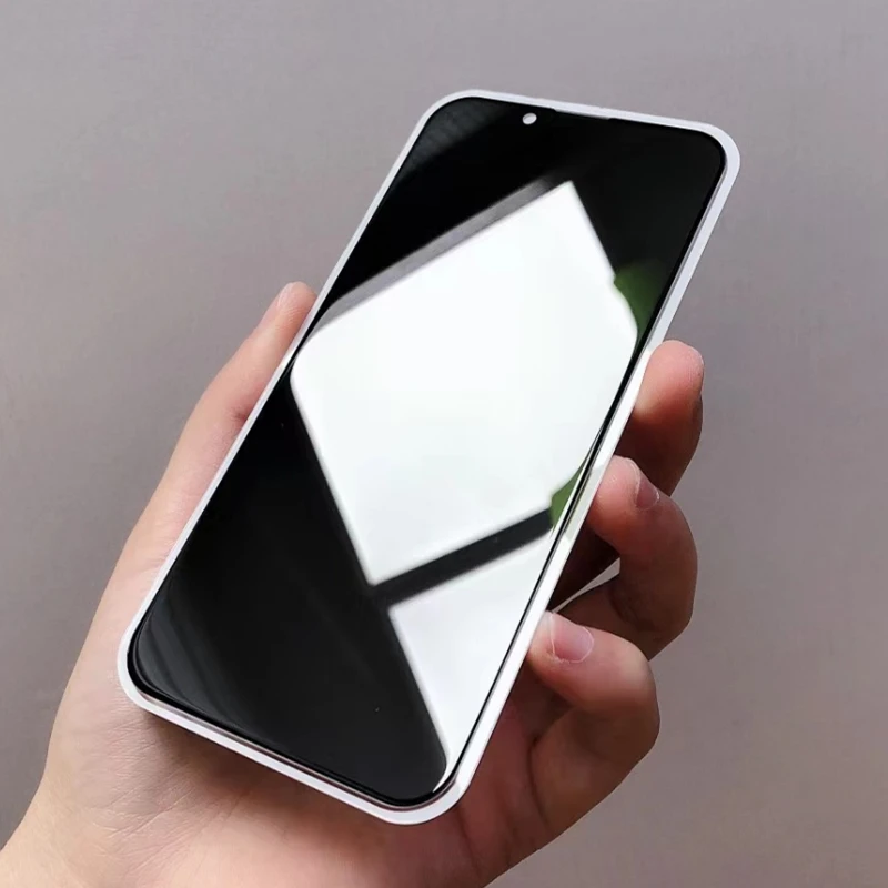 

Full Cover Privacy Screen Protector for iPhone 13, 12 Mini, 11 Pro, XS Max, XR, X, 8, 7 Plus - Anti-Spy Anti-Peeping Tempered Gl