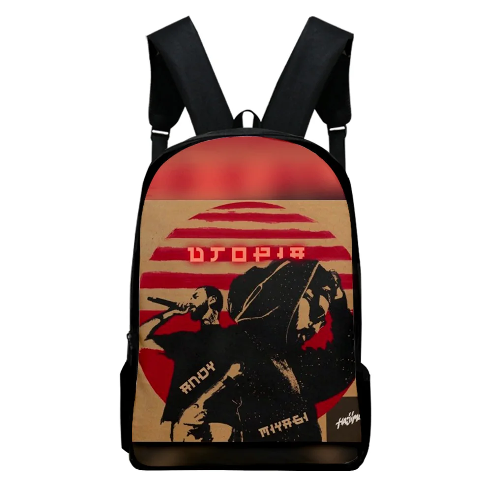 

Популярные Рюкзаки для ноутбука, школьные сумки для студентов, влагозащищенные рюкзаки из ткани Оксфорд с 3D-принтом мигаги и Энди панды для ...