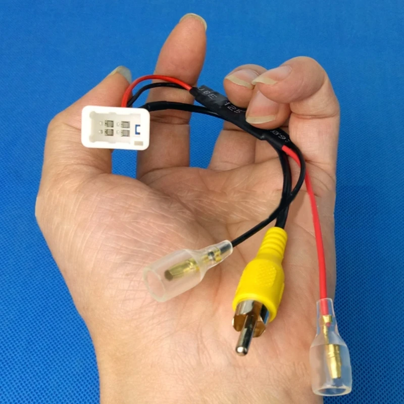 4-контактный автомобильный разъем заднего вида для камеры кабель-адаптер жгута