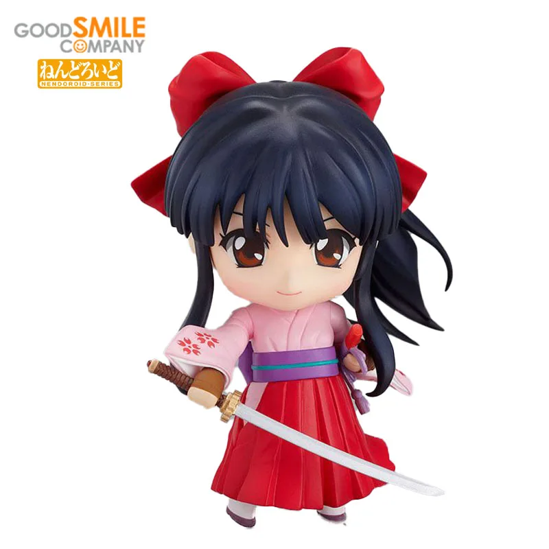 

Оригинальный товар в наличии, модель из ПВХ для игры в экшн-игры «Good Smile NENDOROID 235», модель Sakura Shinguji & Kobu, подарок