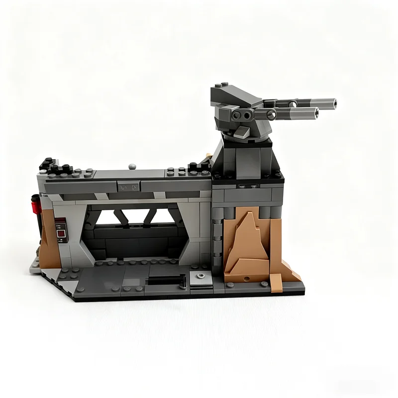455 деталей MOC: Обновленная модель мини-пушки для звездных битв, конструктор, архитектурный набор, подарок на фестиваль, идеи для творчества, игрушки, креативные кирпичики (art.: 3920db68cb774) - 3920db68cb774