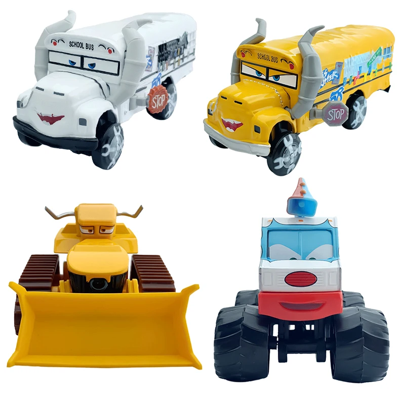 

Movie Cars 2 3 Toys Figure Disney Pixar Frank Tractor Lightning McQueen Fritter Diecast Metal Alloy Model Kids Boy Birthday Gift