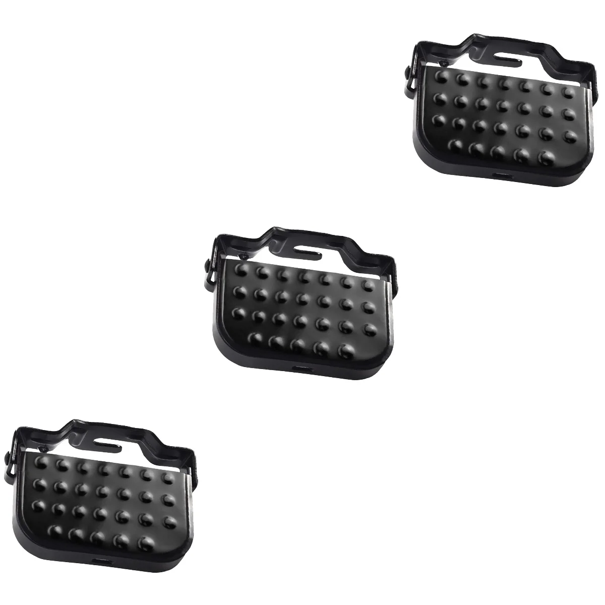 

6 Pcs Rear Seat Pedal Practical Bike Treadle Pedals Mountain Outdoor Clip Manganese Steel Child Cycling