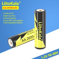 LiitoKala Ni-26/AA перезаряжаемые аккумуляторы AA 2600 мАч
