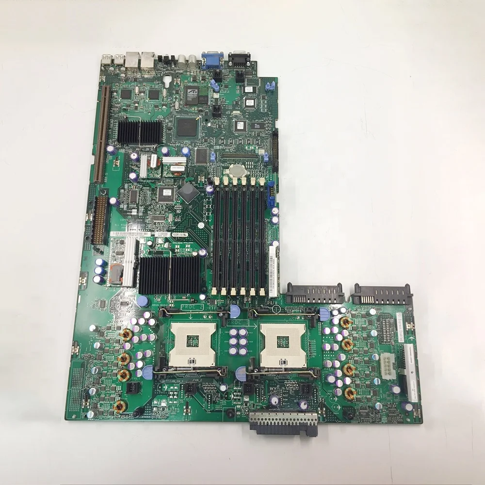 Серверная материнская плата для DELL PE2850 0C8306 X7322 NJ023 T7916 HH715 XC320 материнская плата полностью протестирована