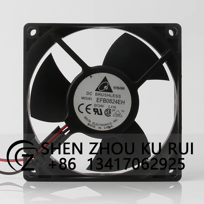 EFB0824EH чехол охлаждающий вентилятор для DELTA 80*80*25 мм 8 см 24 В 8025 а с двойным шариковым инвертором с высоким потоком воздуха