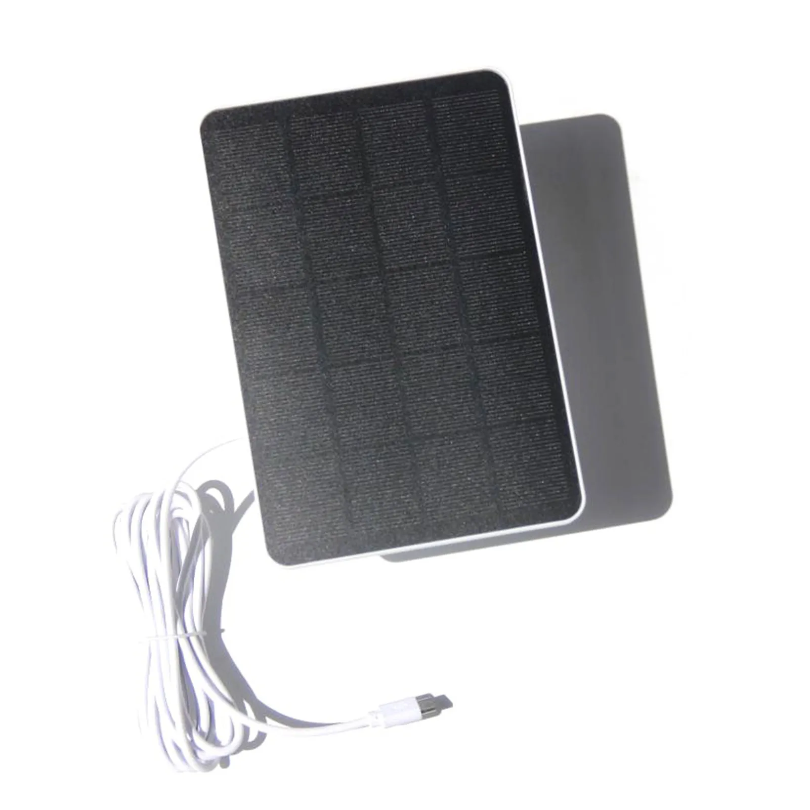 

Solar Panel For Camera Solar Panel For Security Camera Security Monitoring Solar Panel 5V 4W Micro USB Output Low Power No