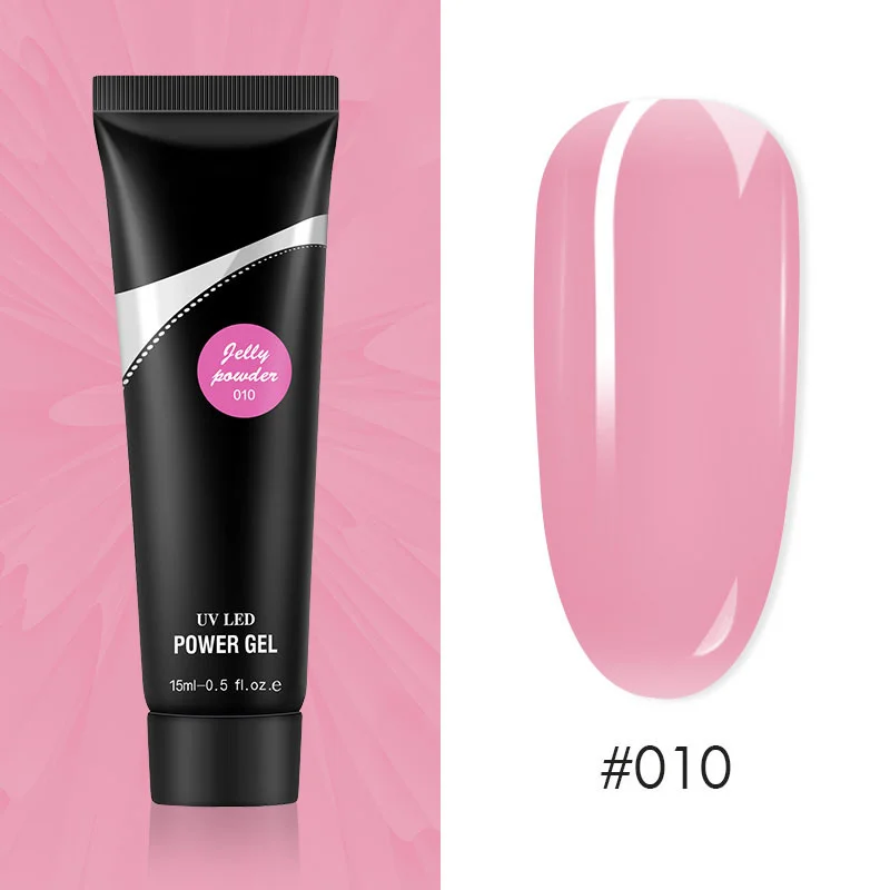 Поликристаллический гель для ногтей УФ-гель наращивания со звездами блестящий