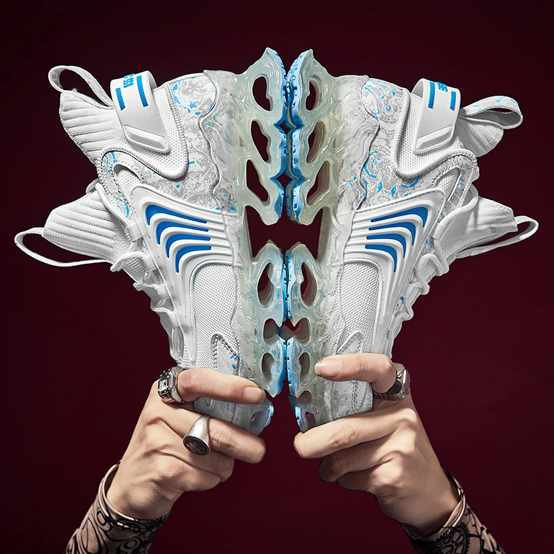 

Shoes For Men's Sneakers 2022 Summer Fashion Light Street Style Breathable MaleTrainers Casual Sports Gym Tenis Shoes Footwear