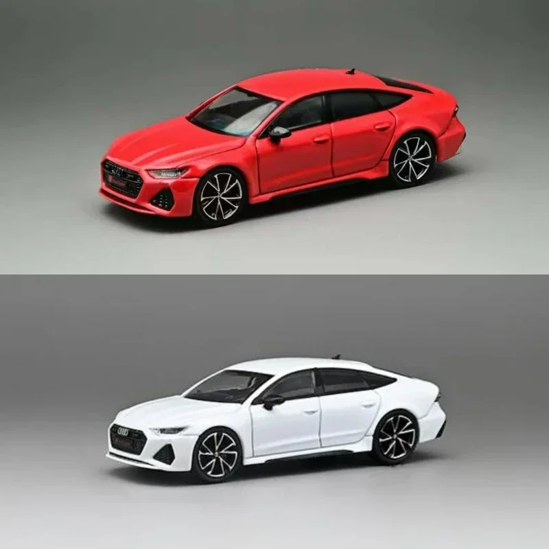 CM МОДЕЛЬ 1:64 RS7 sportback 2022 литая под давлением модель автомобиля