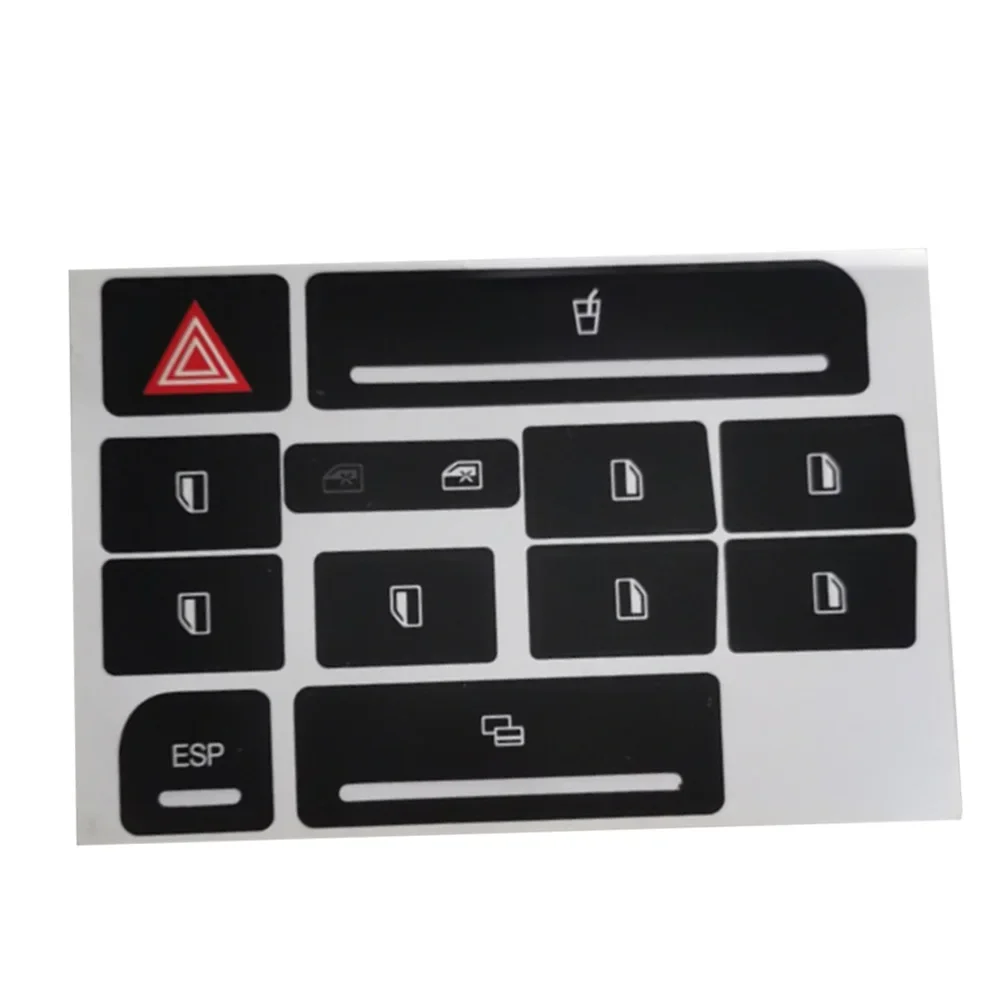 1 комплект для A4 B6 B7 ESP наклейки на подстаканник ремонт изношенная кнопка ручка